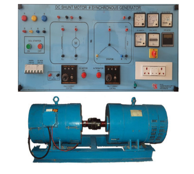 DC Shunt Motor # Synchronous Generator