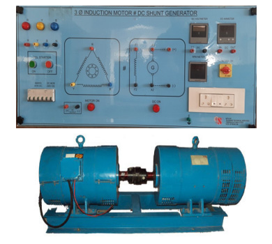 Three Phase Induction Motor # Dc Shunt Generator